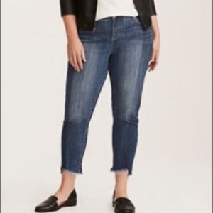 Medium Wash Girlfriend Jeans